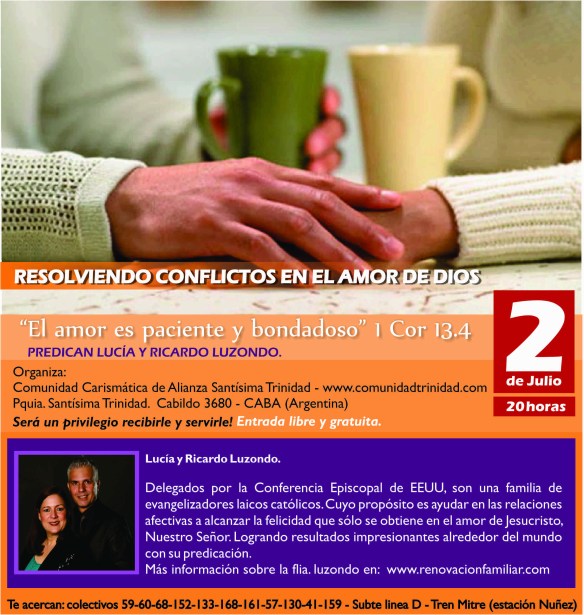 Predican Ricardo y Lucía Luzondo 